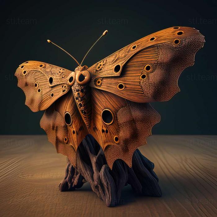 3D модель Polygonia undina (STL)